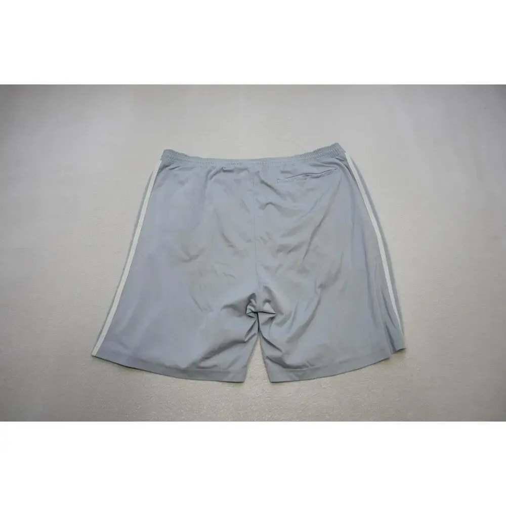 Adidas Gym Shorts Gray Athletic Performance W/Pockets‎ 8